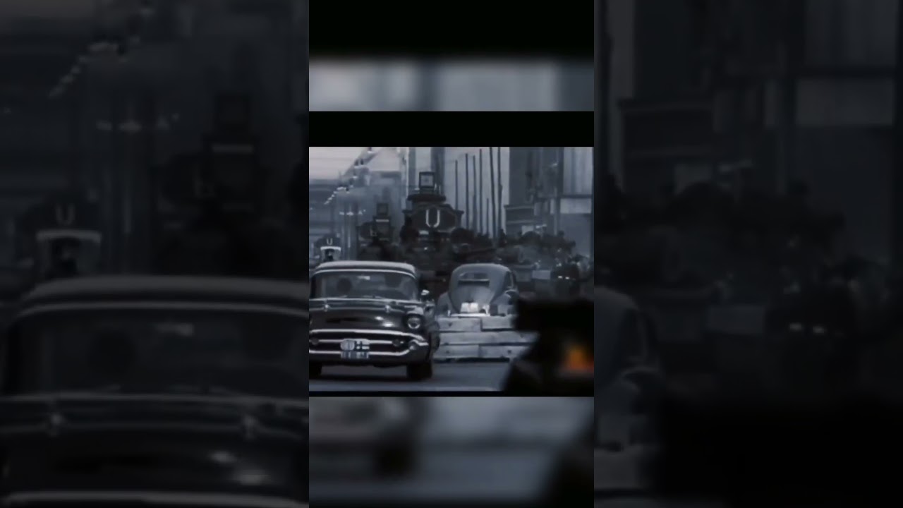 American and Soviet tanks came face to face (Berlin Crisis of 1961) 