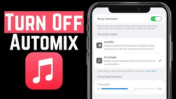 How To Turn Off Auto Mix (Crossfade) In Apple Music