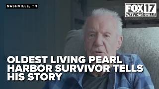 Oldest living Pearl Harbor survivor tells his story at 106