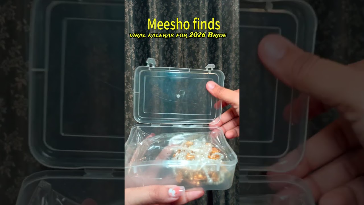 💛✨ Meesho Wedding Jewellery Series – Part 9 ✨💛
@Meesho  
B