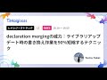 declaration mergingの威力：ライブラリアップデート時の書き換え作業を90%短縮するテクニック - Yuma Takei / TSKaigi2025