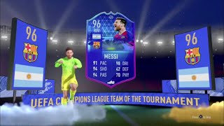 TOTGS MESSI IN A PACK!
In today’s video we do a pack opening where I pack Messi and an Icon back to back in bronze packs! BEST PACK LUCK EVER! In these 100% real fifa 20 packs! TOTGS MESSI IN A PACK!