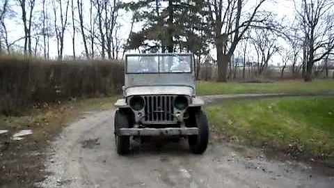48 Willys test drive