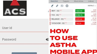 How to trade in ASTHA APP. trading app learning | Buy Sell in trading software | Account Got Suspend screenshot 4