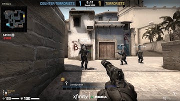 CS:GO - What just happened dude? 1v5 ninja defuse...