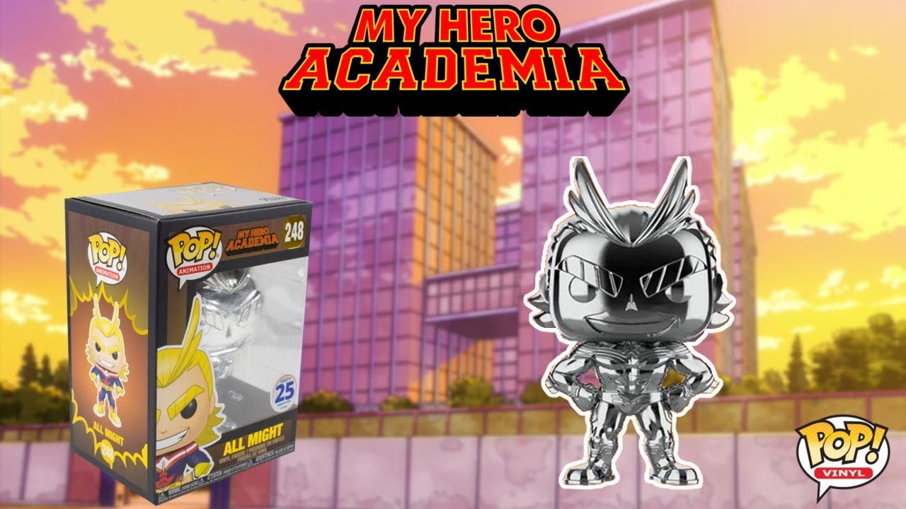 chrome all might funko pop