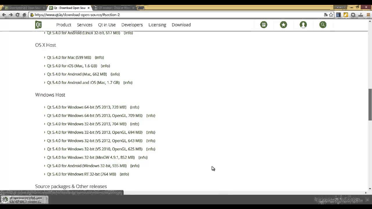 QT installation Windows et Linux (tuto Fr)