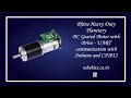Rhino Heavy Duty Planetary DC Geared Motor with Drive - UART Communication with Arduino and CP2102