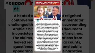 Piers Morgan Archie Birth Controversy 👑
