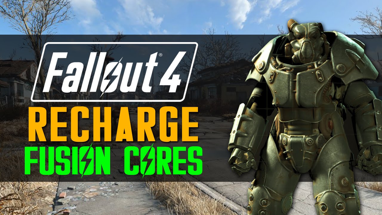 Fallout 4 How To Recharge Fusion Cores Youtube