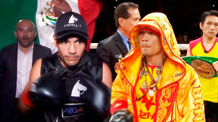 Juan Francisco Estrada (Mexico) vs Sor Rungvisai (Thailand) II  | Boxing Fight Highlights HD