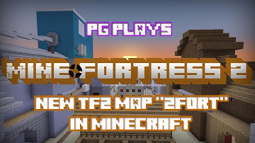minecraft NEW "2Fort" TF2, Hypixel and SethBling