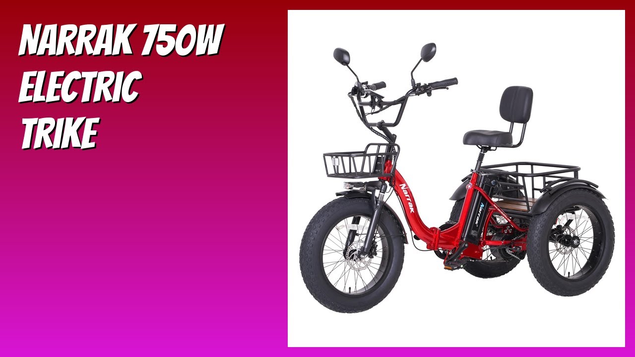 REVIEW (2026): NARRAK 750W Electric Trike. Features