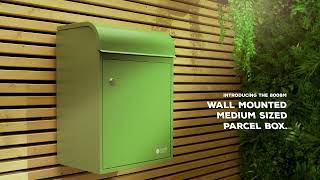 Wall-Mountable Parcel Box with a Personal Touch | Secure Your Deliveries in Style