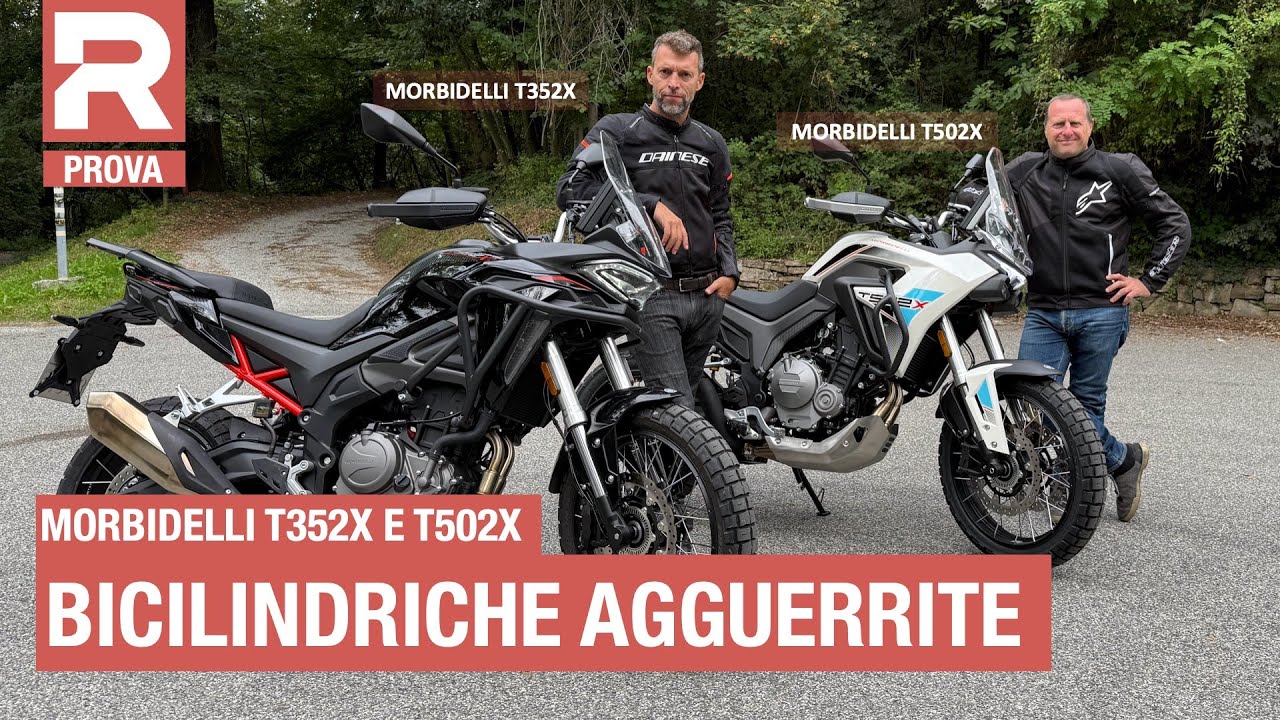 Morbidelli T502X e T352X - prova - in sella alle Morbidelli Enduro che sfidano le Benelli