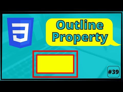 Outline and Outline Offset Tutorial in CSS |  Difference between outline and border property #39