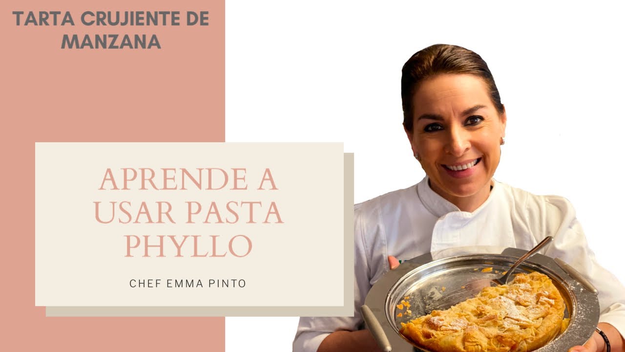 Una delicia de Tarta de Manzana! Con pasta Filo!!