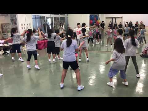 NECグリーンスイミングクラブ玉川 キッズダンス 土曜12時クラス 発表会練習 リズムダンス