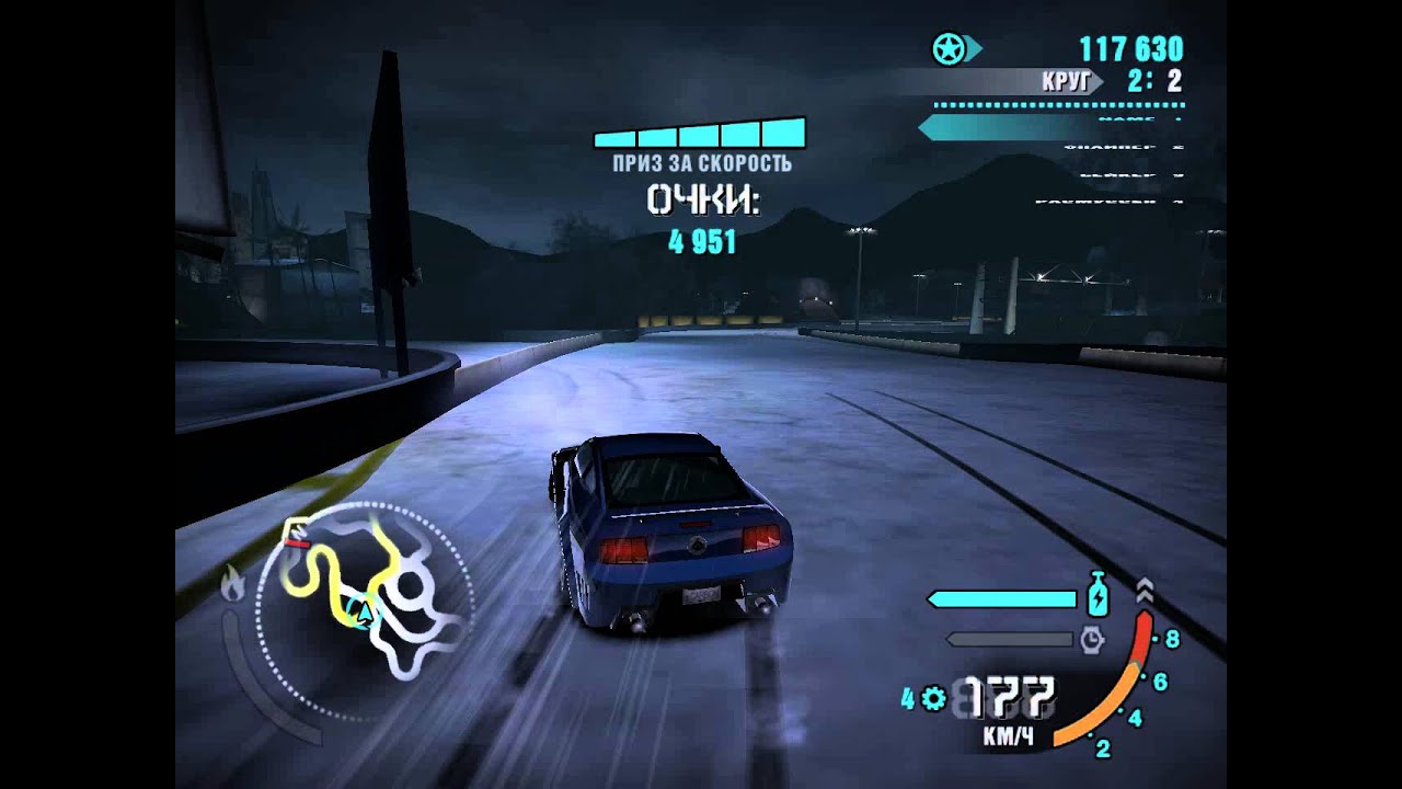 Ford Mustang в Need for Speed Carbon