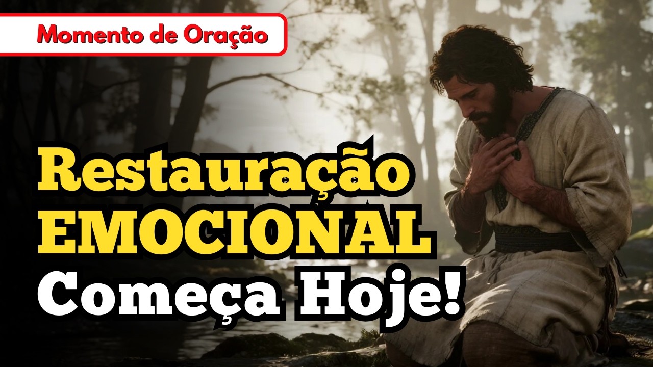 ORAÇÃO de RESTAURAÇÃO EMOCIONAL com o Espírito Santo | Irmão Eliabe