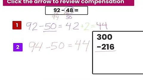 Compensation Subtraction