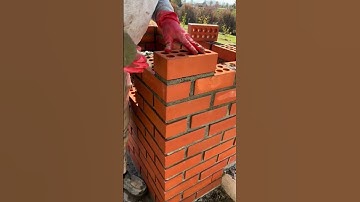 Bricklaying is a art | Master Bricklayer#DreamScreenAI #asmrconstruction #bricklaying #satisfying