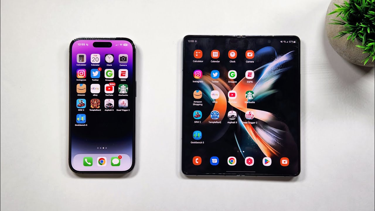 iPhone 14 Pro vs Samsung Galaxy Z Fold 4 | Speed Test