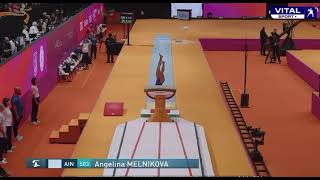 Angelina Melnikova (RUS\/AIN) Vault 2 Women's Qualification 2025 Jakarta World Championships