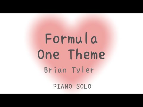 FORMULA ONE THEME  - Brian Tyler