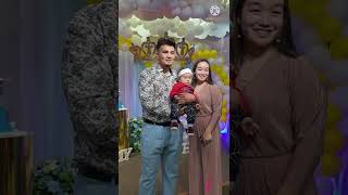 How Mongolian young couple celebrate baby&#39;s first birthday party