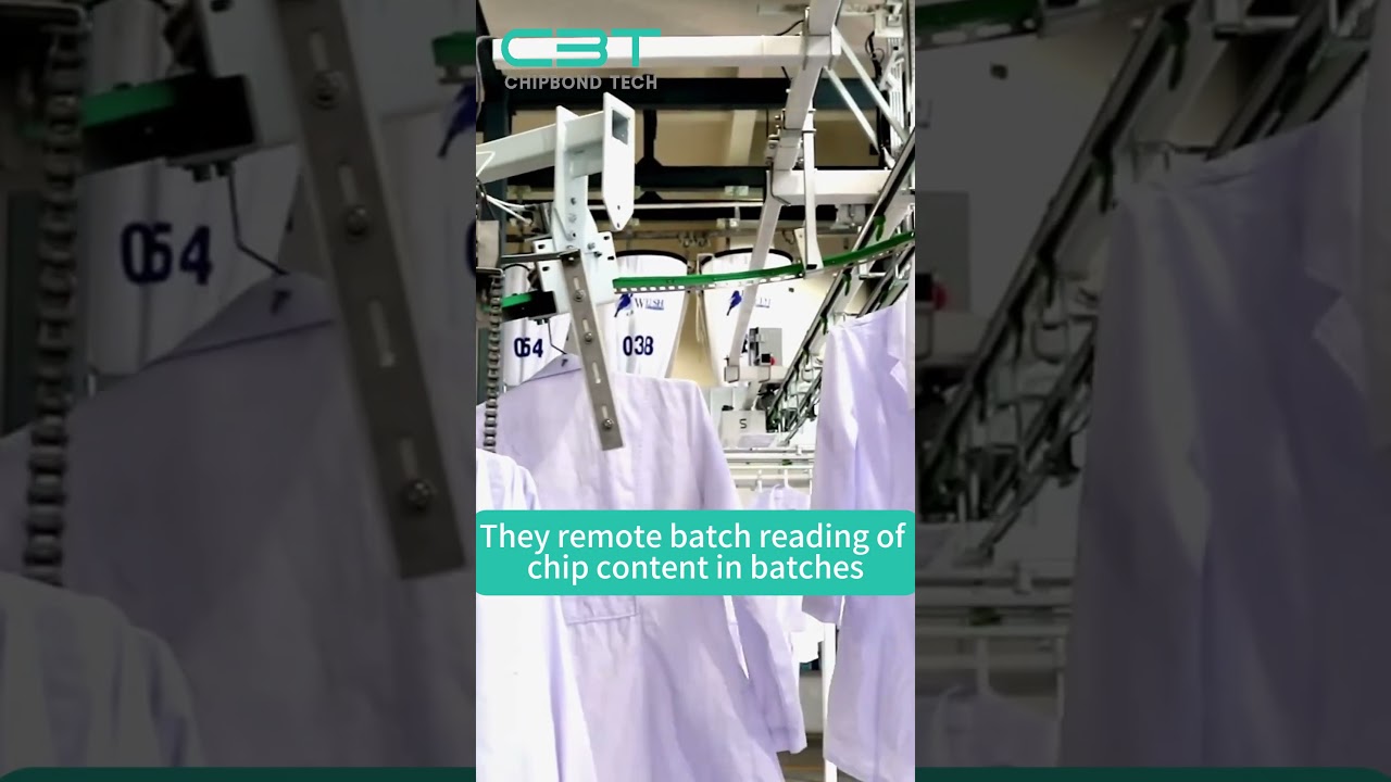 RFID laundry tags enable intelligent inventory counting