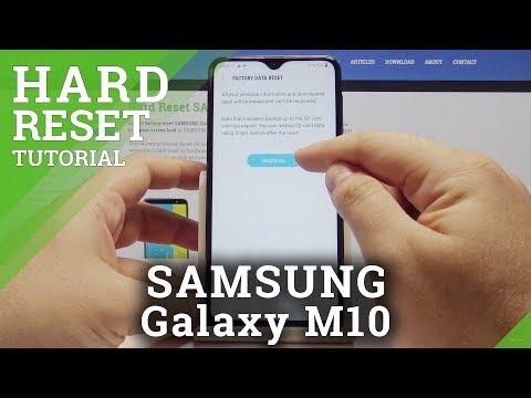 How to Hard Reset Samsung Galaxy M10 – Reset Settings / Wipe Data
