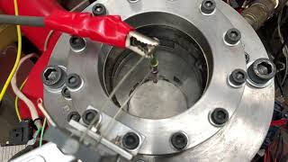 University Of Leeds LUPOE Engine With Glass Cylinder Head. Slow Motion Combustion