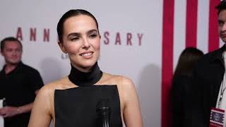 ANNIVERSARY: Zoey Deutch at NY premiere | ScreenSlam