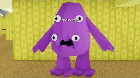 How to get GRIMACE OHIO BACKROOMS MORPH in Backrooms Morphs (ROBLOX)