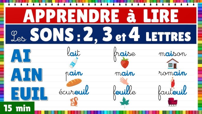 Learn french : syllables in french