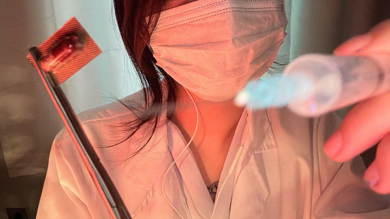 ASMR 💊 팅글 고막 교체 수술 병원 롤플레이 Ear Surgery RP (Sub)