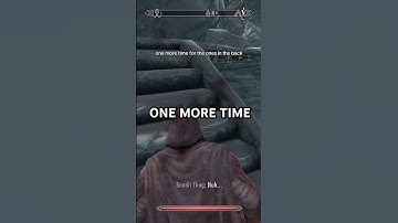 they picked the wrong time #skyrim #shorts