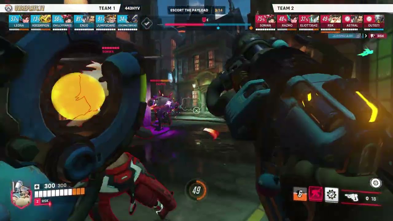 team won convincingly thanks to superior healing, consistent d... by RSK — Overwatch 2 Replay 443HYV