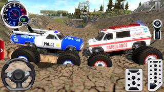 Juegos De Carros - Police cars, Ambulance Driving Xtreme Off-Road #3 - Android Gameplays screenshot 2