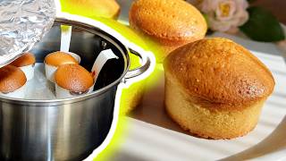 No Oven, No Mixer, No Scale! Easy Vanilla Cupcakes at Home 🧁 screenshot 3
