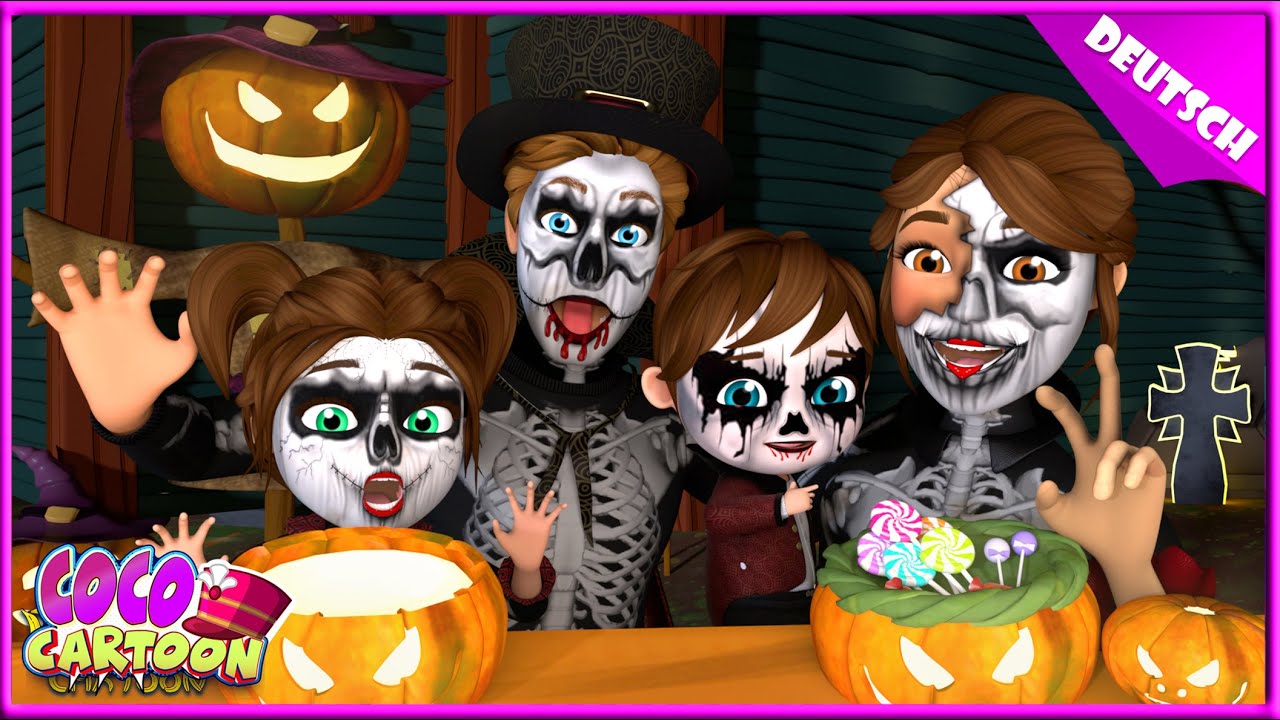Halloween-Zauber｜Kinderlieder für Babies｜Kinderlieder | Coco Cartoon Deutsch 