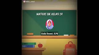 Materi BK Kelas 9 || bimbingan dan konseling