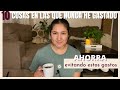 COSAS EN LAS QUE YA NO GASTO MI DINERO | MINIMALISMO | entre Mujeres y un Café