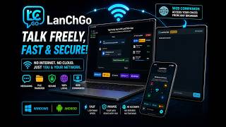 LanChGo | Private LAN Communication — Chat, Files & Remote Control