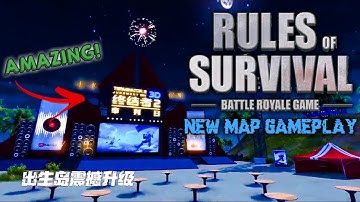 FIRST LOOK NEW MAP GAMEPLAY - NEW UPDATE RULES OF SURVIVAL