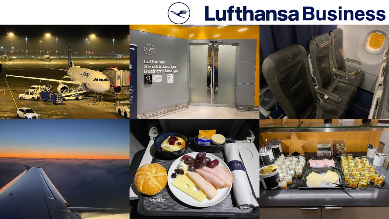 Lufthansa BUSINESS Class: Berlin to Munich