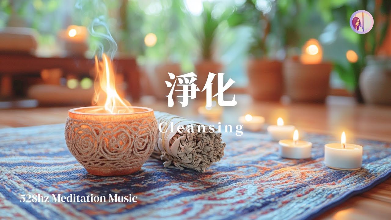 528Hz冥想音樂：淨化．空間 磁場 房間/客廳/辦公室）｜亞蒂絲冥想 