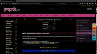 Explain @RequestBody annotation in Spring MVC. | javapedia.net