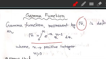 Gamma function in english |(part 1)|physics by physics